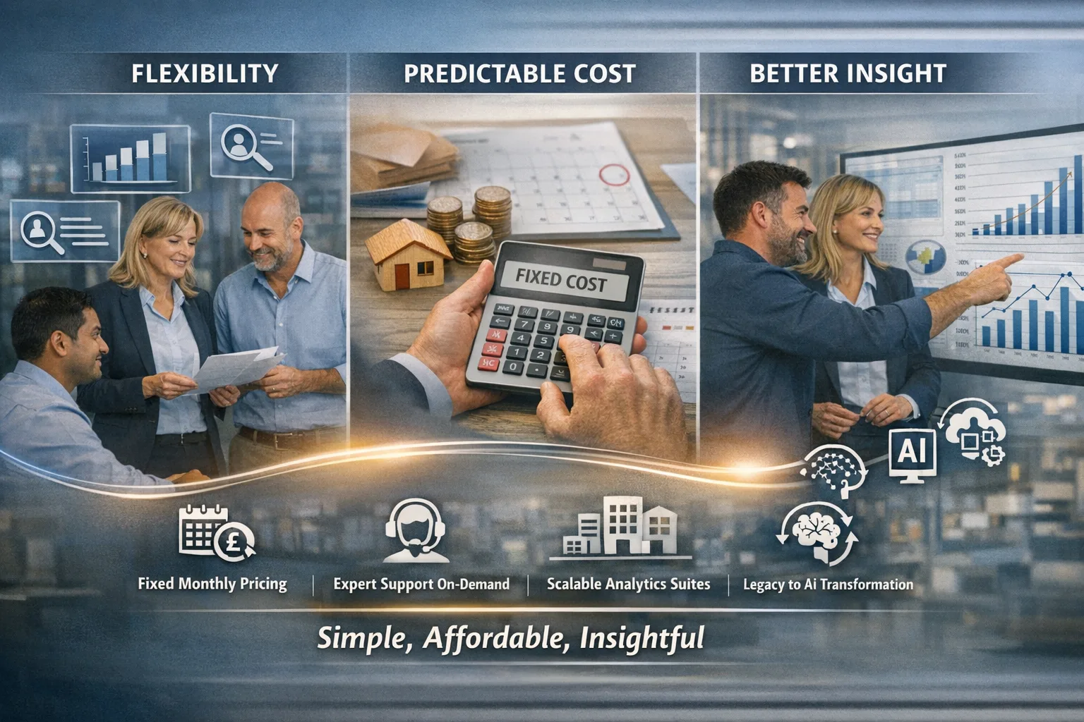 The benefits of the subscription model - simple access to expertise whenever you need it